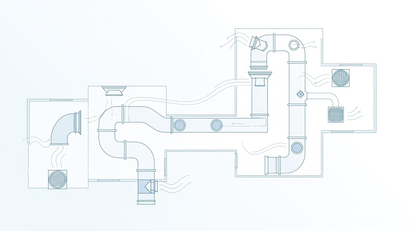 کانال هوا تهویه مطبوع